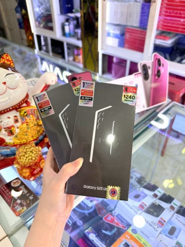 S25 Ultra 512GB ថ្មី ក្រុមហ៊ុនចំ តម្លៃល្អ