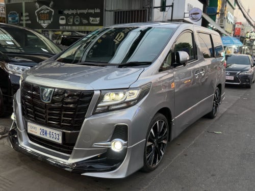Toyota Alphard 2009 បើកដំបូល ឡើងមុខ 2017