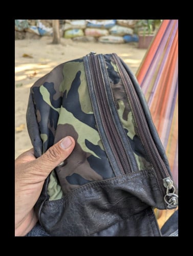 កាបូបជប៉ុនក្រវាត់ចង្កេះនិងស្ពាយចំហៀងបុរសផលិតពីស្បែកទន់ល្មើយ៥០%ក្រណាស់ការពារទឹកប៉ារ៉ា៥០%