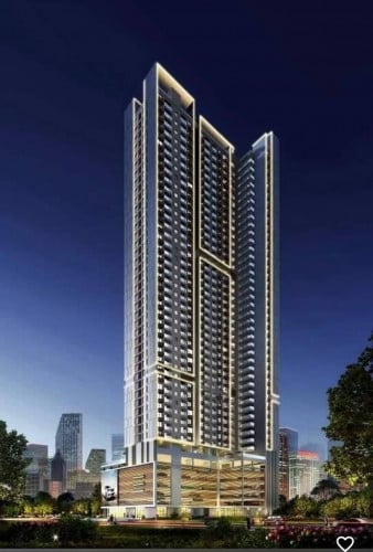 公寓出租( condo for rent ) 在 Agile Sky Residence ，旁边路Monivong，金边，柬埔寨。