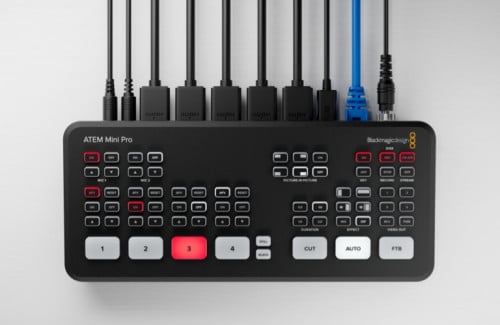 Blackmagic Design ATEM Mini Pro HDMI Live Stream Switcher (SWATEMMINIBPR) 99%Box 1xx$ Only