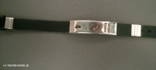 Bracelet football Ramos number 4 with a signature