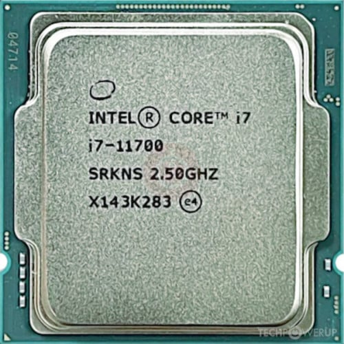CPU i5 and i7 7th to 11th