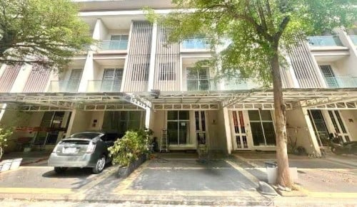 Link house for rent at Borey Chipmong SenSok