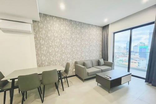 Two bedrooms Serviced Apt in BKK1