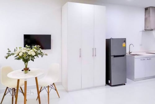 White Modern Studio At BBK1