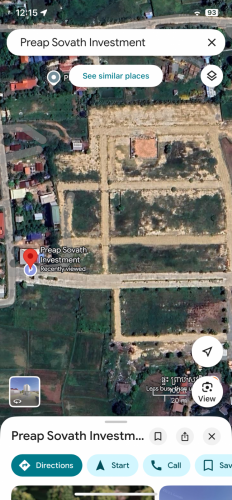 ដីលក់នៅម្ដុំខណ្ឌព្រែកព្នៅ ឃុំ/សង្កាត់ ពញាពន់ ភូមិធំត្បូង (បឹងតាមោក)