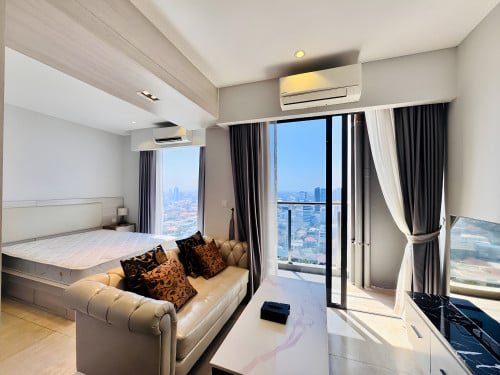 𝐅𝐨𝐫 𝐑𝐞𝐧𝐭: 1-Bedroom Apartment – Time Square 2, Toul Kork