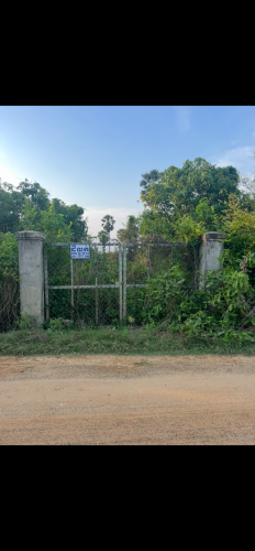 ដីប្រភេទលដី2កន្លែងប្លង់រឹង ផ្លូវលំចុះពីថ្នល់ជាតិ1គីឡូដីទី1ទំហំ241ម៉ែត្រការ៉េ/ដីទី2ទំហំ426ម៉ែត្រ