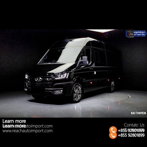 ទទួលនាំចូល | Pre order 2024 Hyundai Solati 15 seats Luxury 2.5 Diesel