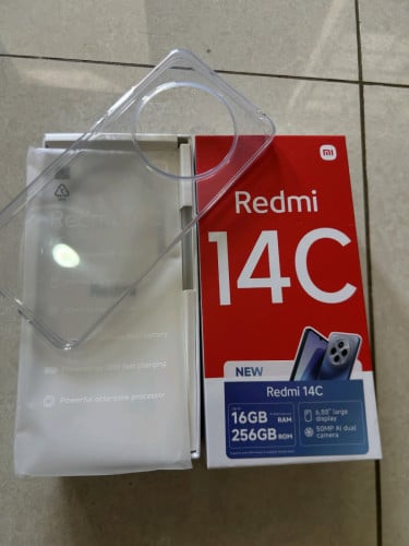 ខ្ញុំចង់លក់ Redmi 14C Ram 8g Memory 256g ពណ៍ខ្មៅនៅស្អាតដូចថ្មីគ្មានទាស់មានប្រអប់របស់ក្រុមហ៊ុន Redmi