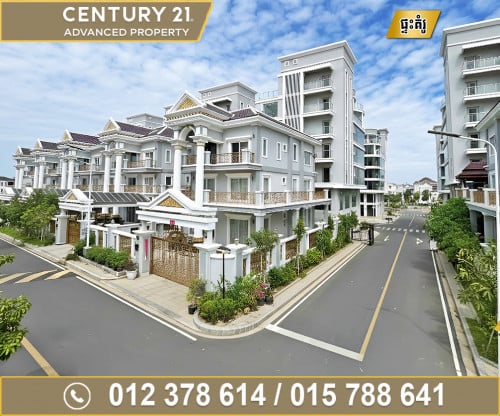 🏘 វីឡាទោល កែង (Sapphire) ក្នុងបុរី វិមានភ្នំពេញ598 ផ្លូវឯកឧត្តមជាសុផារ៉ា ត្រូវការលក់បន្ទាន់!