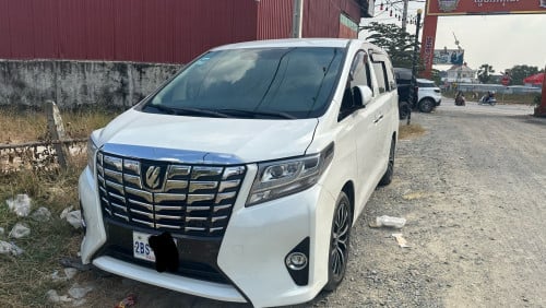 ALPHARD 2010 ឡាន​ស្លាក​លេខ​ ពណ៌​សរ​ក្នុង​លឿង​ អូតូ​2