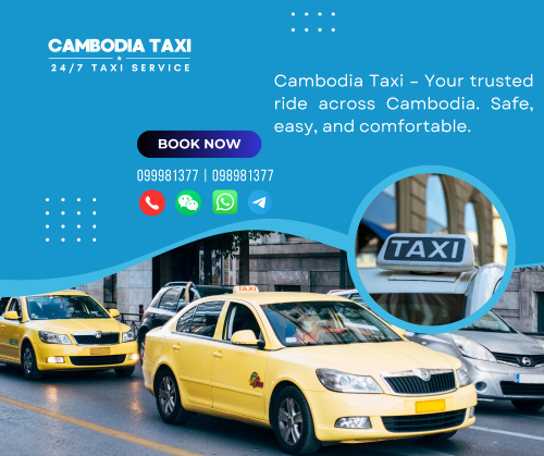 Cambodia Taxi – Your trusted ride across Cambodia