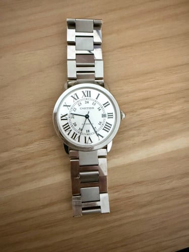 Cartier/卡地亚 伦敦/42mm/白盘钢带/W6701011/机械男款腕表