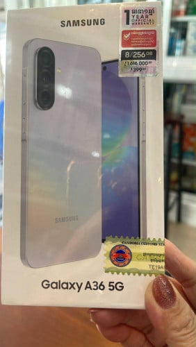 Galaxy A36 5G (Ram 8GB, Memory 256GB), ថ្មីតម្លៃពិសេស