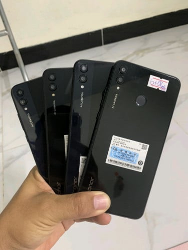 Honor 8X Ram 6/128 សំណុំសុីន​ ថ្មកាន់​ សេវាខ្លាំង