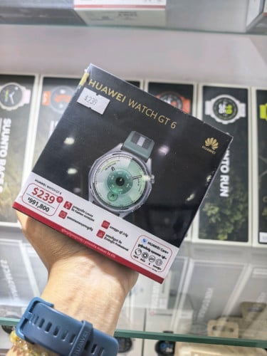 Huawei WATCH GT6=169$ នៅស្អាតភ្លឹងអីវ៉ាន់ក្រុមហ៊ុននៅធានា