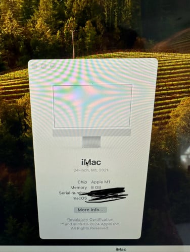 imac m1ស្ទើរអេក្រង់