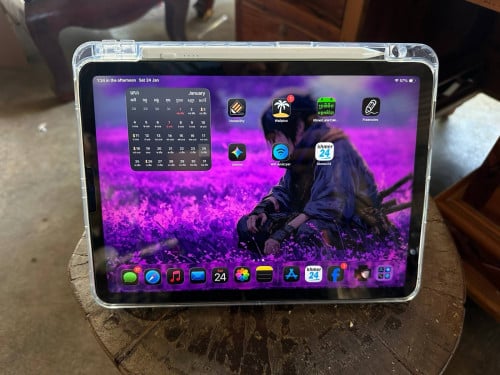 iPad Air 4 98% នៅស្អាត free full set