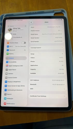 iPad Pro11- M1 wifi only