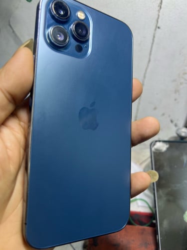 iPhone 12 Pro Max 128G ll/a ធ្លាប់ដូរអេក្រង់ ថ្មនៅ៧៦% តួសំបកសុី