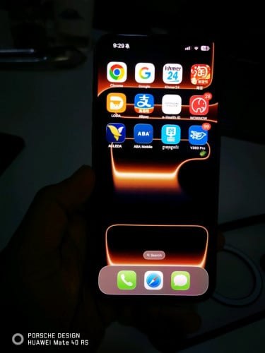 Iphone15 pro max lock simប្រើបានសុិម1តួរស្អាត់ 99% អេក្រង់សិនតែមានស្នាមតិចដូចរូប