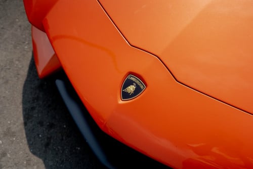 Lamborghini aventador (គោរព្រៃអភិជន)