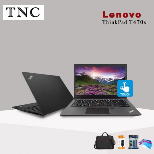 Lenovo T470s 14” FHD Touch Core i5 6th RAM 8GB SSD 256GB  VGA: intel HD Graphics 520