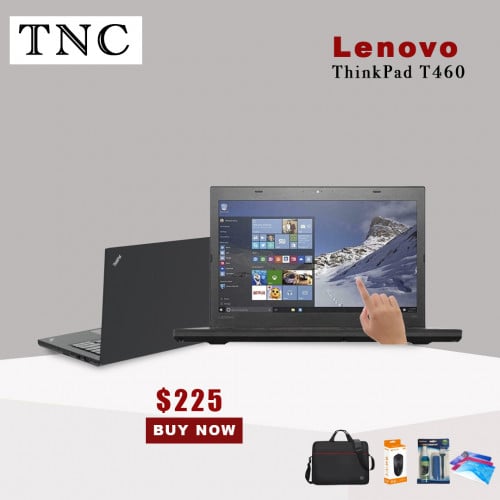 Lenovo ThinkPad T460 Touch Screen 14-inch FHD CPU : i5 6th RAM : 8GB SSD : 256GB