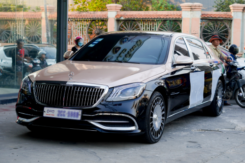 Mercedes benz S500 Maybach VIP V8 plate number