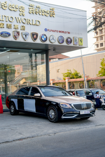 Mercedes benz S500 Maybach VIP V8 plate number