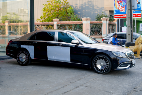 Mercedes benz S500 Maybach VIP V8 plate number