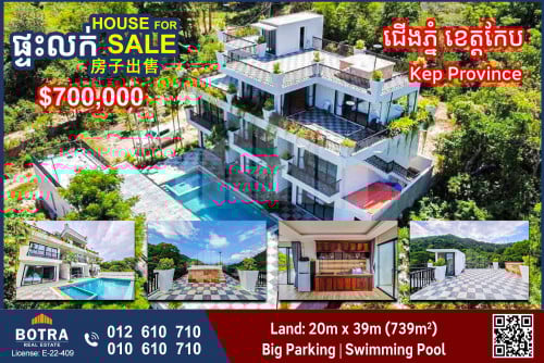 Relax Villa for sale in Kep Province
