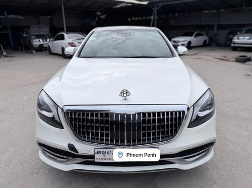S400L UP maybach ឆ្នាំ2014 សាំងសុទ្ធ តួវែង ឡានស្អាត