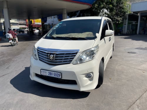 ម្ចាស់ដេីម ALPHARD 010 full អូតូ​ទ្វា បី​