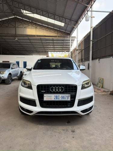 មកដល់ហើយឡានស្អាត Audi Q7 Year 2011 S line ម៉ាស៊ីនម៉ាស៊ូត ម្ចាស់ដើមឡាននៅថ្មី