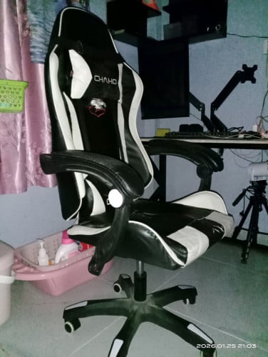 លក់កៅអី Gaming 49$ អង្គុយបូមចុះឡើងបានកាច់ដេកបាន