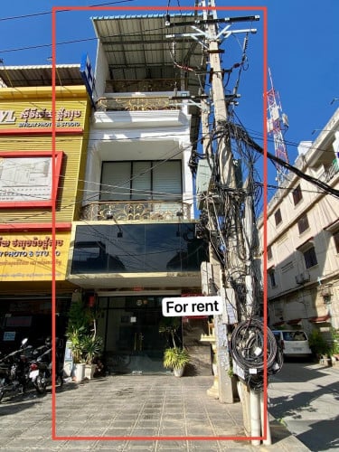 ផ្ទះសម្រាប់ជួល! នៅទឹកថ្លា ជិតអាស៊ីអាគ្នេយ៍   | Shop house for rent at Tek Thla near Asea TV