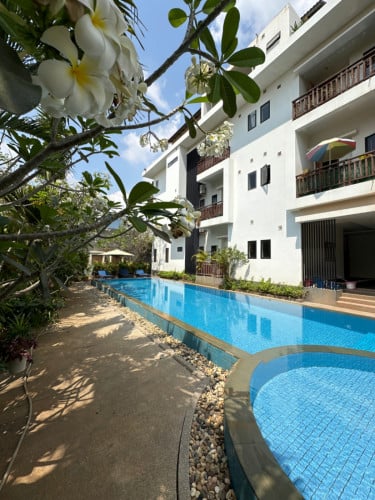 🔑  Siem Reap, Apartment with Swimming Pool for Rent (#058)