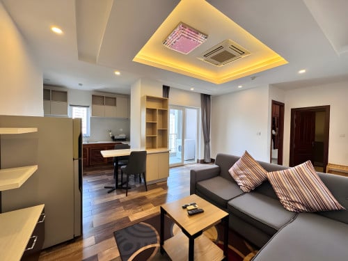 1BR Service Apt For Rent- 📍7 Makara, Near BKK & Olympic Area