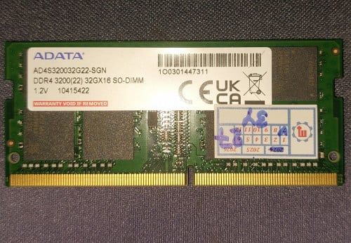 ADATA DDR4 32GB