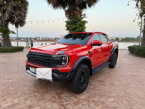 Ford Ranger Raptor ស៊េរីឆ្នាំ 2023 សំរាប់បងៗដែលចូលចិត្តប្រេីឡានសាំង