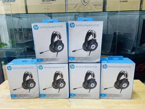 Headset Brand HP H120 ឥវ៉ានមាននៅក្នុងស្តុកគ្រប់មុខ មានធានា1ឆ្នាំ បងៗអាចដាក់កម្ម៉ងបាន✅