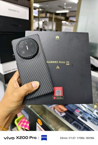 Huawei Mate X6 Global ១តឹកស្អាត98.99% Free Case carbon full set box តម្លៃលក់ជូន 795$