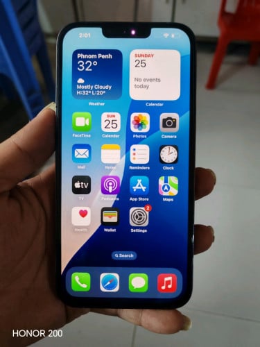 IPhone 13 Pro Max ទំហំផ្ទុក (128G) ដូរតែអេក្រង់មួយទេ