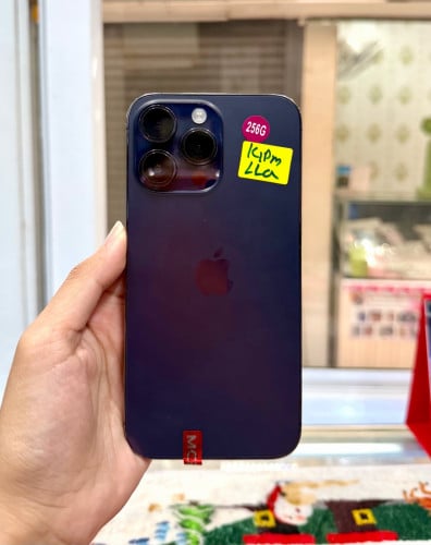 IPhone 14 Pro Max ទំហំផ្ទុក (256G) តួស្អាត 98% Model LLA