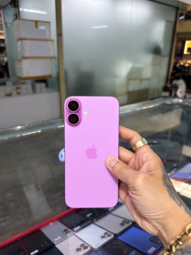 iPhone 16 Plus Pink ZA/A Sim2 HD256GB Phone Condition 98% 🔋92% , ម៉ាស៊ីនហ្សីន