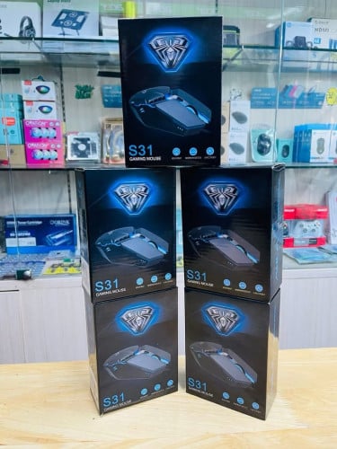 Mouse Gaming Brand Aula S31 ឥវ៉ានមាននៅក្នុងស្តុកគ្រប់មុខ មានធានា1ខែ បងៗអាចដាក់កម្ម៉ងបាន✅