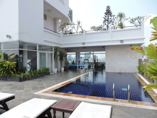 N340 | Rooftop Gym and Pool, Serviced Apartment 3 Beds Unit For Rent